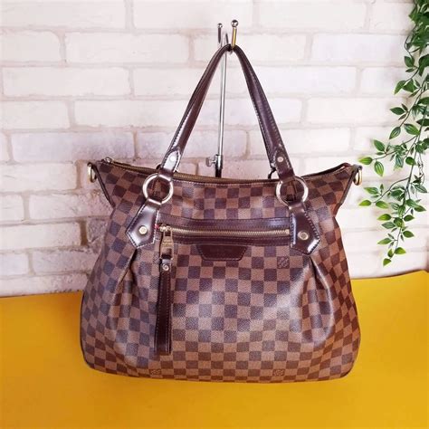 Louis Vuitton Damier Ebene Evora MM – Bagaholic.